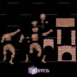 Pennywise by the Wall STL Files