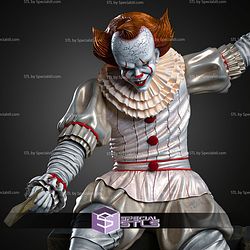 Pennywise by the Wall STL Files