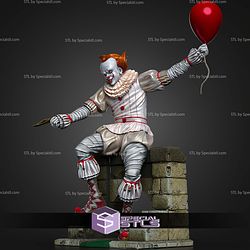 Pennywise by the Wall STL Files