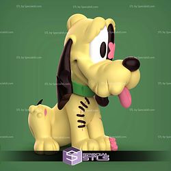 Pluto Chibi Zombie STL Files