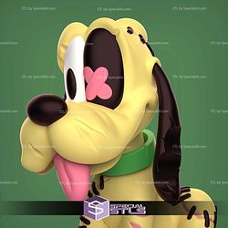 Pluto Chibi Zombie STL Files