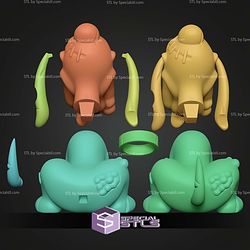 Pluto Chibi Zombie STL Files