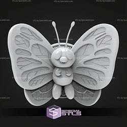 Pokemon Magnet Wall Decord Butterfree STL