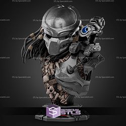 Predator Gun Bust 189mm STL Files