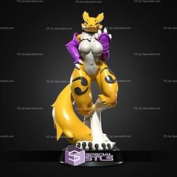 Renamon Game Furry NSFW STL Files