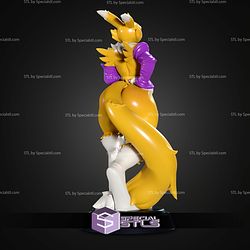Renamon Game Furry NSFW STL Files