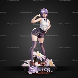 Reze The Bomb Devil Flower Base STL Files