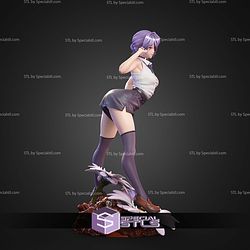 Reze The Bomb Devil Flower Base STL Files