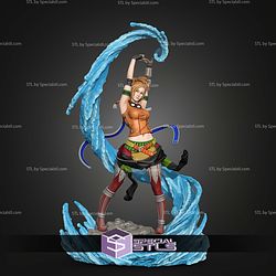 Rikku 254mm Final Fantasy STL Files