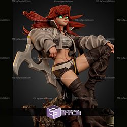 Riyo Reaper Gachiakuta 1-6 Sitting Pose STL Files