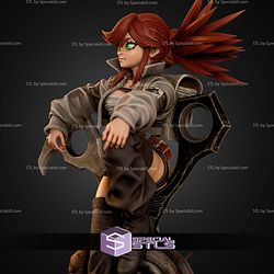 Riyo Reaper Gachiakuta 1-6 Sitting Pose STL Files