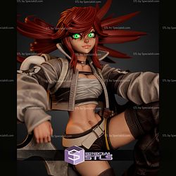 Riyo Reaper Gachiakuta 1-6 Sitting Pose STL Files