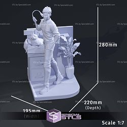 Robert Dispatch Game 280mm STL Files