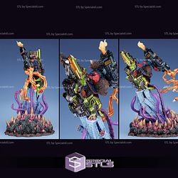 Rocket Fighting Scene STL Files