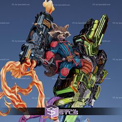 Rocket Fighting Scene STL Files