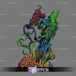 Rocket Fighting Scene STL Files