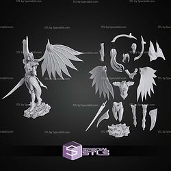 Rose Legend of Dragoon 233mm STL Files