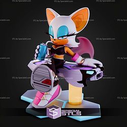 Rouge Sonic Riders STL Files