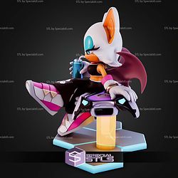 Rouge Sonic Riders STL Files
