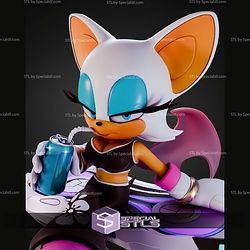 Rouge Sonic Riders STL Files