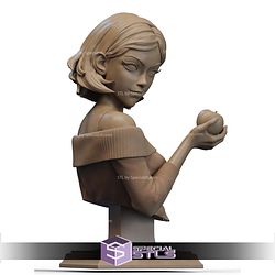 Sabrina Spellman Apple Bust STL Files