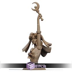 Sailor Moon to the Sky Bust STL Files