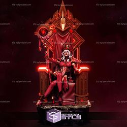 Sally Whitemane on Throne STL Files