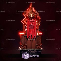 Sally Whitemane on Throne STL Files