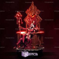 Sally Whitemane on Throne STL Files