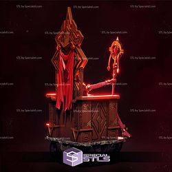 Sally Whitemane on Throne STL Files