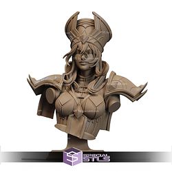 Sally Whitemane Throne Bust STL Files