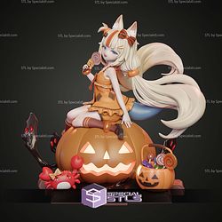 Sameko Saba Vtuber Halloween 240mm STL Files