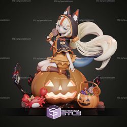 Sameko Saba Vtuber Halloween 240mm STL Files