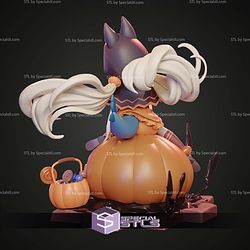 Sameko Saba Vtuber Halloween 240mm STL Files