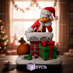 Santa Donald Duck 63mm STL Files