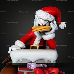 Santa Donald Duck 63mm STL Files