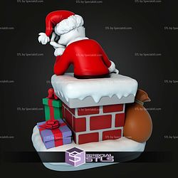Santa Donald Duck 63mm STL Files