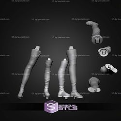 Scarlett GIJOE Standalone STL Files