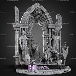 Seraphine The Wraiths Queen Diorama STL Files