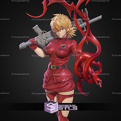 Seras Victoria Hellsing Ultimate 210mm STL Files