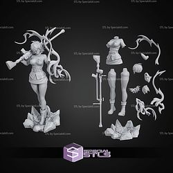 Seras Victoria Hellsing Ultimate 210mm STL Files
