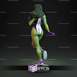 She Hulk Standalone 378mm STL Files