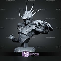 Shiryu Saint Seiya Bust 153mm STL Files