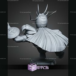Shiryu Saint Seiya Bust 153mm STL Files