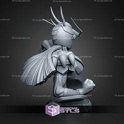 Shiryu Saint Seiya Bust 153mm STL Files