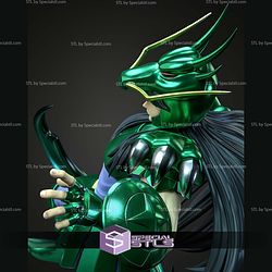 Shiryu Saint Seiya on Base 350mm STL Files