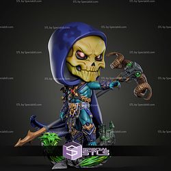 Skeletor and Staff Chibi STL Files