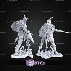 Solaire of Astora Dark Souls 189mm STL Files