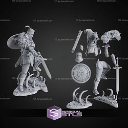 Solaire of Astora Dark Souls 189mm STL Files