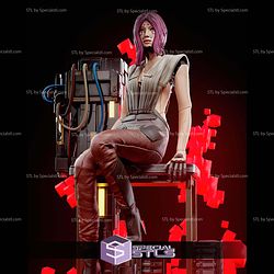 Songbird Cyberpunk 2077 Sitting 1-6 STL Files